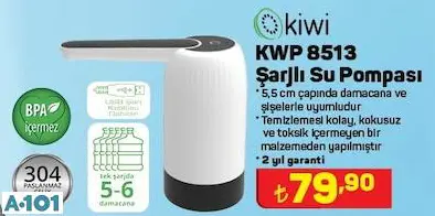 KİWİ ŞARJLI SU POMPASI
